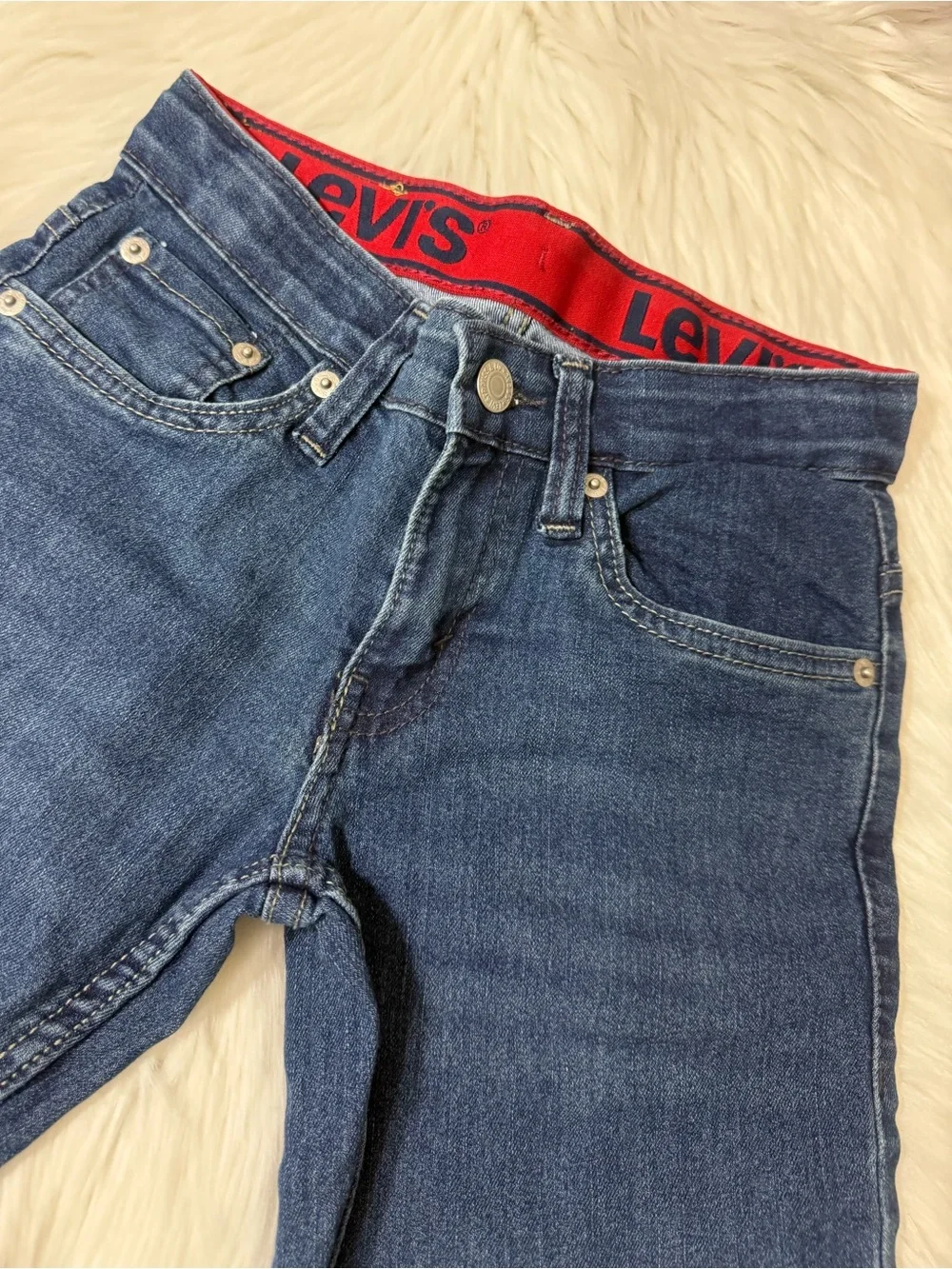 Levi’s 511 Slim Fit Medium Wash Jeans - Boys Size 8